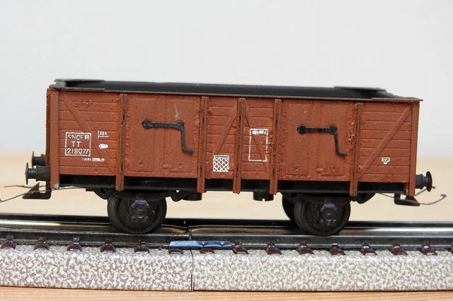 Wagon Tombereau SNCF VB Ho 1/87 - Y371 - Modèle Réduit Train