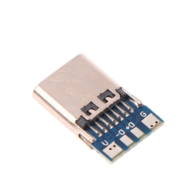 5/10PCS USB 3.1 type c male/Female Connectors USB Male Plug Electric TerminalsDB