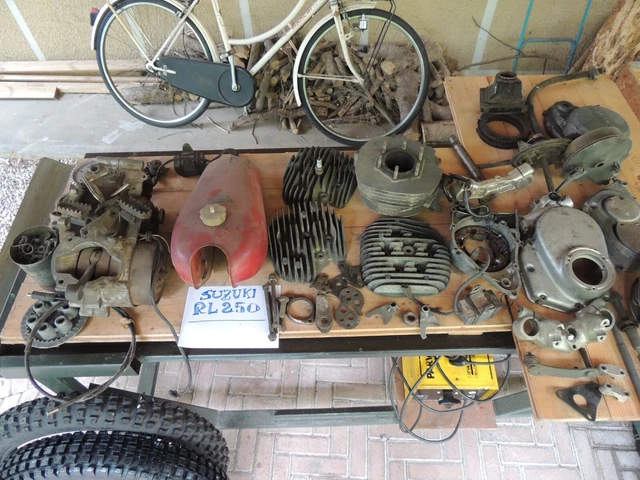 SUZUKI RL250 motociclismo d'epoca