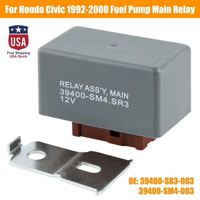 NEW FUEL PUMP Main Relay For 19922001 Honda Civic Accord Acura 39400