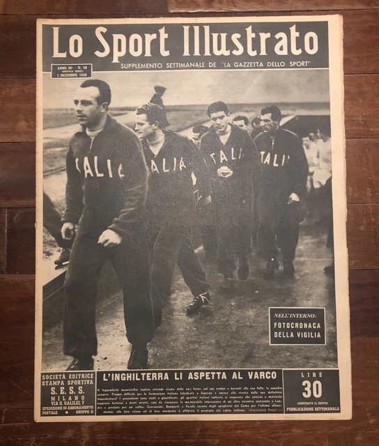 IL CALCIO ILLUSTRATO - MİLANO 7 EYLÜL 1950 - NO:36 - İTALYANCA FUTBOL DERGİSİ