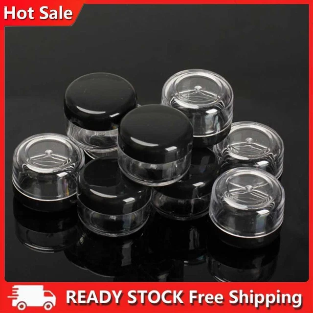 10PCS Cosmetic Empty Jar Houseables 5g/ml Eyeshadow Cream Lip Balm Container