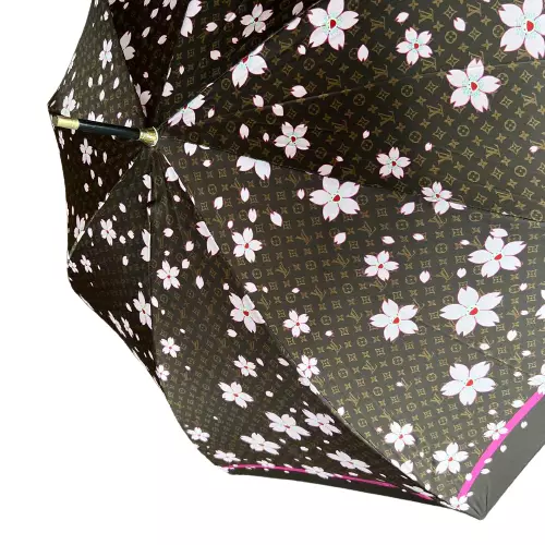LV Monogram With Hello Kitty Folding Umbrella Brown - Clothingta