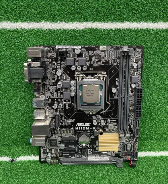 ASUS H110M-R MOTHERBOARD LGA1151 Intel H110 Chipset mATX i5 7600K 3 ...