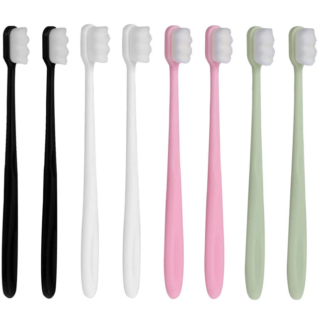 8 pièces gencives fragiles sensibles maternelles nettoyage en profondeur brosse