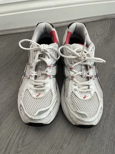 ASICS GT 2130 WHITE PINK SILVER TN854 Women s Running Shoes Trainers Size UK 8 19.75 PicClick UK