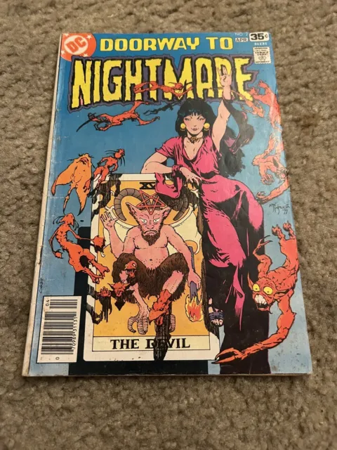 Doorway To Nightmare Horror DC Comic Book Vol 1 No 2 Mar/April 1978 Board Bagged