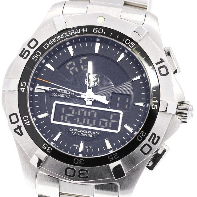 TAG HEUER TAG Heuer Aquaracer Chronotimer CAF1010 0 Quartz Men s 719287 EV10