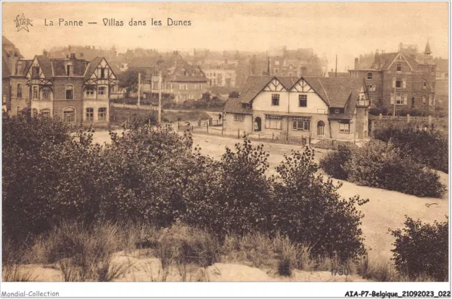 Aiap7-Belgique-0681 - La Panne - Villas Dans Les Dunes