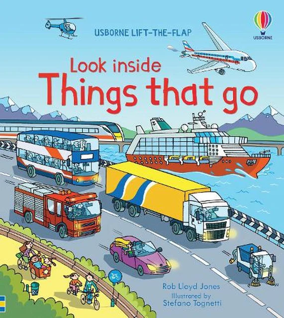 thumbnail interactive-video image 1 of London (See Inside) Board Book By Rob Lloyd Jones – Usborne – Fast Shipping 1 of 2