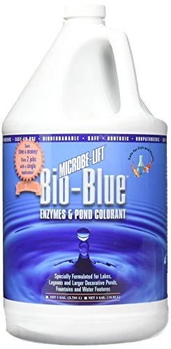 Ecological Labs MLBBG4 1-Gallon Microbe-Lift Bio-Blue