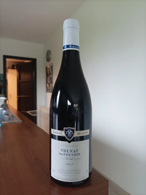 VOLNAY - 1er cru SANTENOTS - Domaine  Ballot Millot & fils - 2007