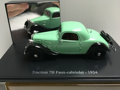 Citroen Traction 7C Faux Cabriolet Gaz De Ville Saga Des Tractions Atlas N°12 