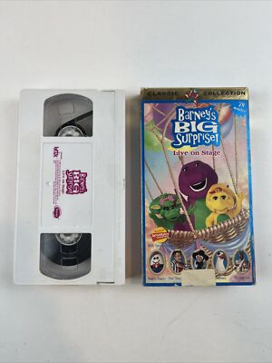 Barney S Big Surprise Vhs Barney Home Video Classic Collection Live On Barney S Big Surprise Vhs Barney Home Video Classic Collection Live On