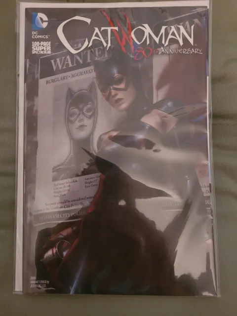 Catwoman 80Th Anniversary Super Spect #1 2010S Jeehyung Lee Variant Dc Comics