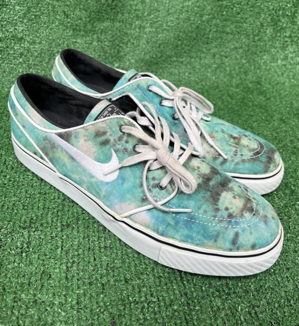 Tinte de corbata Nike Zoom Stefan Janoski Premium QS - 678472-317 para hombre talla 12 usado