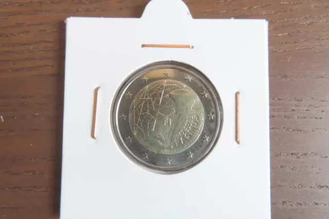 2 Euro "35 Years Erasmus Programme" 2022 Finland Coin KM# 305 UNC