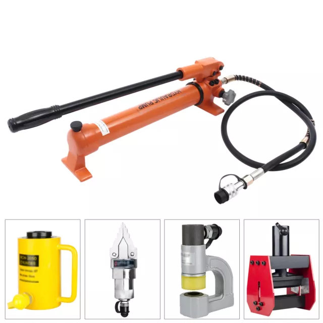 Best Manual Hydraulic Hand Pump Conjunction + Other Hydraulic Tools 10000 PSI