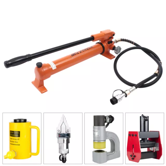 Pompa idraulica manuale pompa manuale giunto tubo flessibile pompa idraulica pollici 800 cc