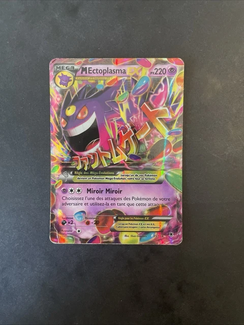 MÉGA M ECTOPLASMA Ex 35/119 XY Vigueur Spectrale Carte Pokemon