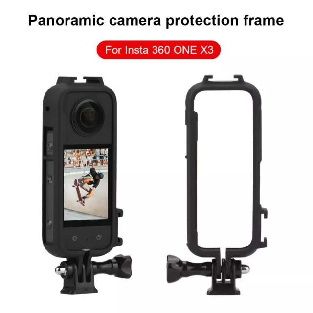 Camera Border Holder Shockproof Frame Cage Protection Case for Insta360 ONE X3