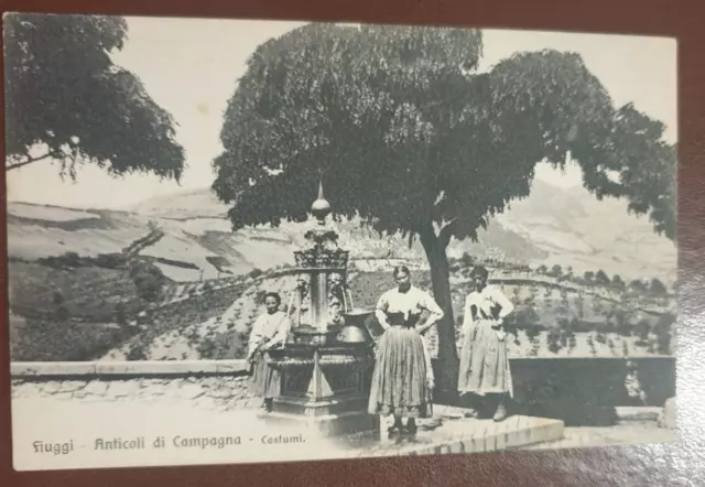 Frosinone Fiuggi Anticoli Di Campagna Costumi No Vg Come Scansione Ed. S.severa