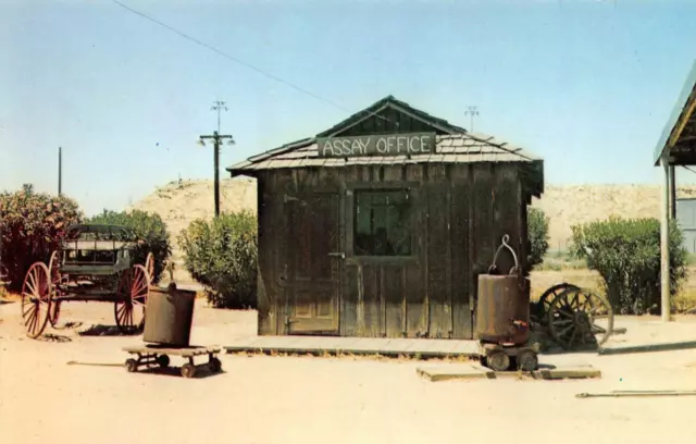 Kern County Museum Bakersfield, CA Pioneer Village c1950s Vintage Postcard