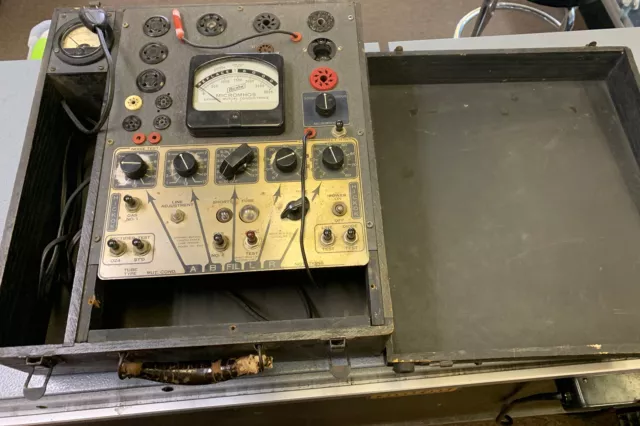 Vintage Hickok Model 540 Dynamic Tube Tester for restore project or parts