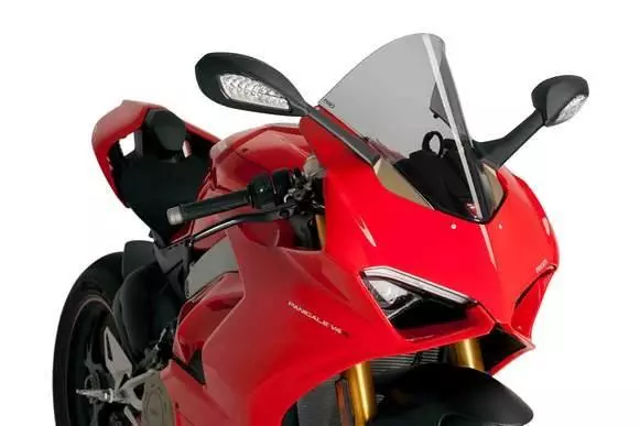 Puig Racing Screen Windshield Light Smoke Ducati Panigale V2 2020 - 2023