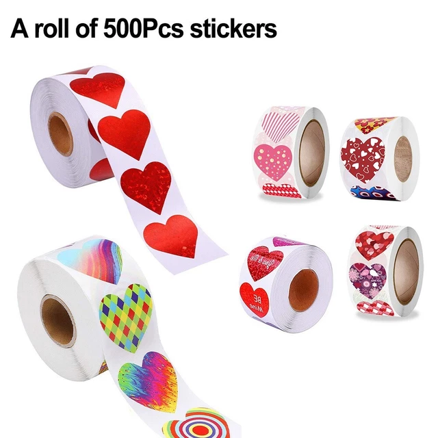 Adesivo amore San Valentino attività decorazione Express Affairs carta