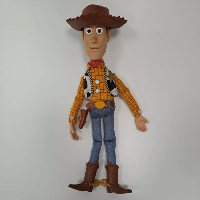 Disney Pixar Thinkway Toy Story Woody Pull String Talking Doll 40cm Working