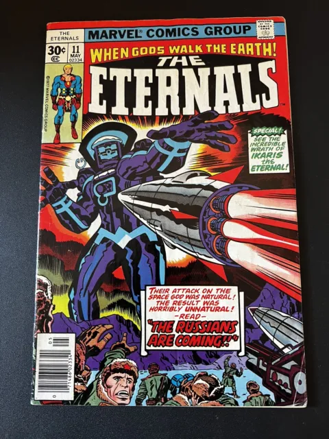Eternals #11 (May 1977, Marvel) 1st appearance Druig, Valkin, Aginar, Kingo