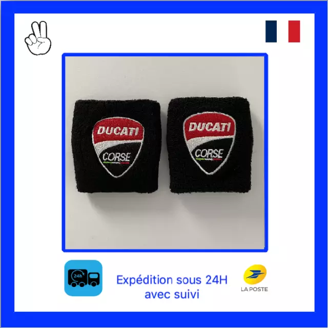 ✅ 2 Chaussettes protection du réservoir bocal maître-cylindre frein moto Ducati