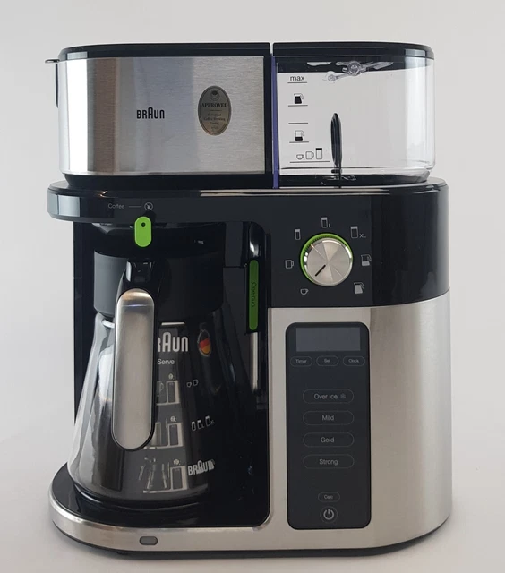 Kaffeemaschine Filterkaffeemaschine Braun KF 9050BK MultiServe , Neu
