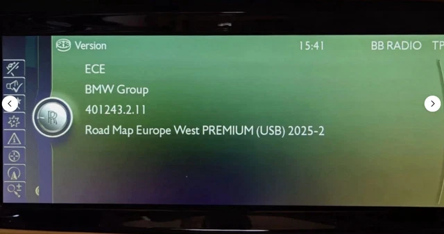 Genuine BMW & MINI West & East Europe Premium 2025-2 Map Update + FSC Code