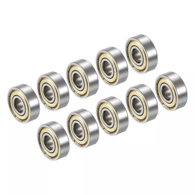 10x Skateboard Lager 7x22x8mm 608ZZ ABEC-7 Stahlkugellager für Longboard Roller