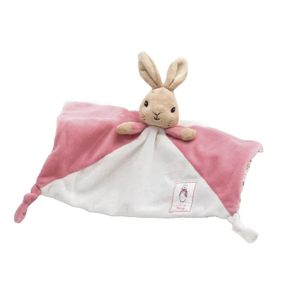 Flopsy Bunny blankie comforter by Beatrix Potter Peter Rabbit 12"/30cm square