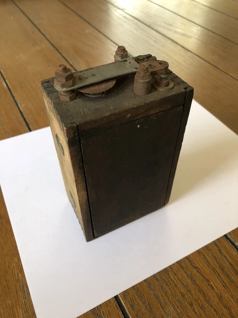 vtg FORD wood buzz coil ford Model T era K-W