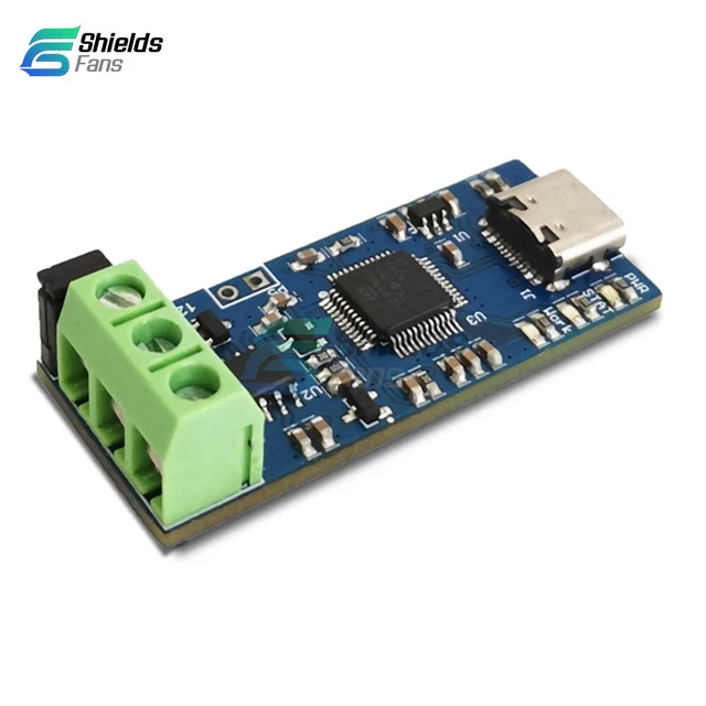 USB TO CAN Module Support CAN FD CAN Bus Analyzer 5V Type C Version V2 ...