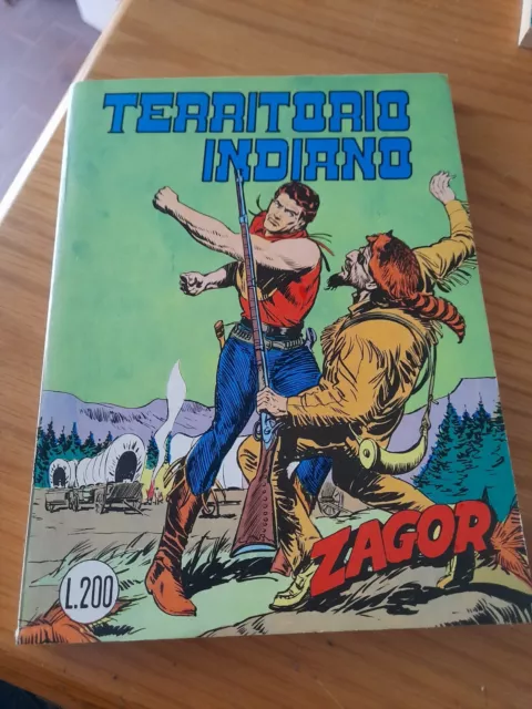 Zagor scritta rossa numero 19 senza scritta rossa..Cepim 1971..Lire 200..ottimo