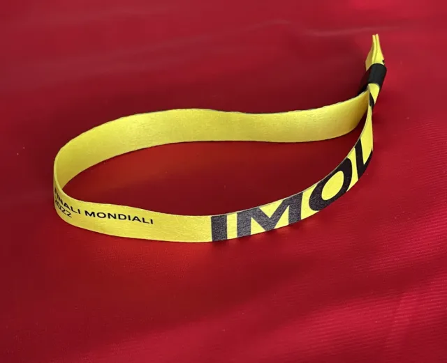 Ferrari World Finals 2022 PASS Track IMOLA Challenge Bracelet 3