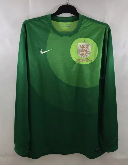 BNWT England 150th Anniversary GK Football Shirt 2013 Adults XL Nike A395