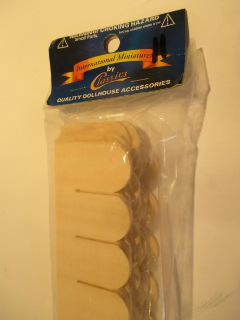 Dollhouse Building  Wood Fishscale Shingles ,  By Classics  1.12 Th Scale