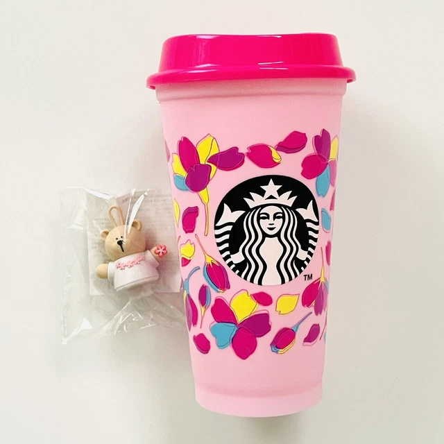 STARBUCKS JAPAN 2024 Cherry Blossom SAKURA DRINK HOLE CAP Bearista Cup