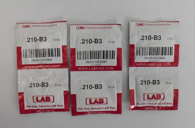 Lab Universal Bottom Pin Green .210-B3 Lock Rekey Locksmith Pack Of 450