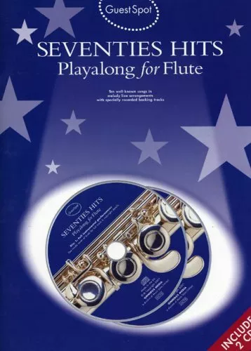 Guest Spot Seventies Hits For Flute Flt Book/2Cd by Various Paperback Book The