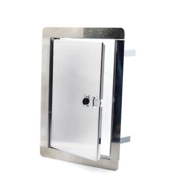 Acero Inoxidable Acceso Paneles 135mm x 210mm / Metal Pared Revisión Puerta /