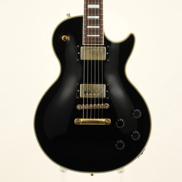 EPIPHONE LPC80 LES Paul Custom Ebony 1999' JAPAN Electric Guitar 988.