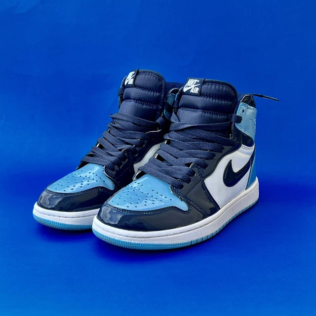 Jordan 1 Retro High OG Obsidian Blue Chill White UNC Size 7W 5.5Y CD0461-401 Jordan 1 Retro High OG Obsidian Blue Chill White UNC Size 7W 5.5Y CD0461-401
