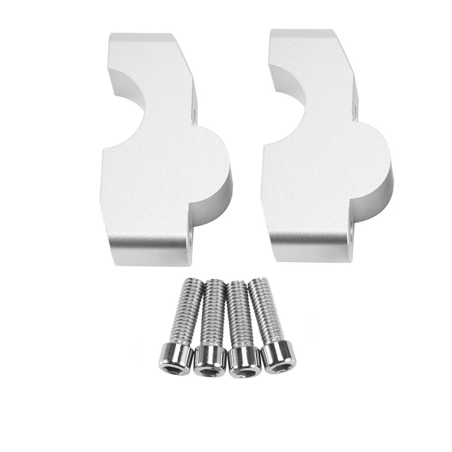 Elevador de manillar de motocicleta 30 mm barra de arrastre abrazadera adaptador de extensión para St N5P6